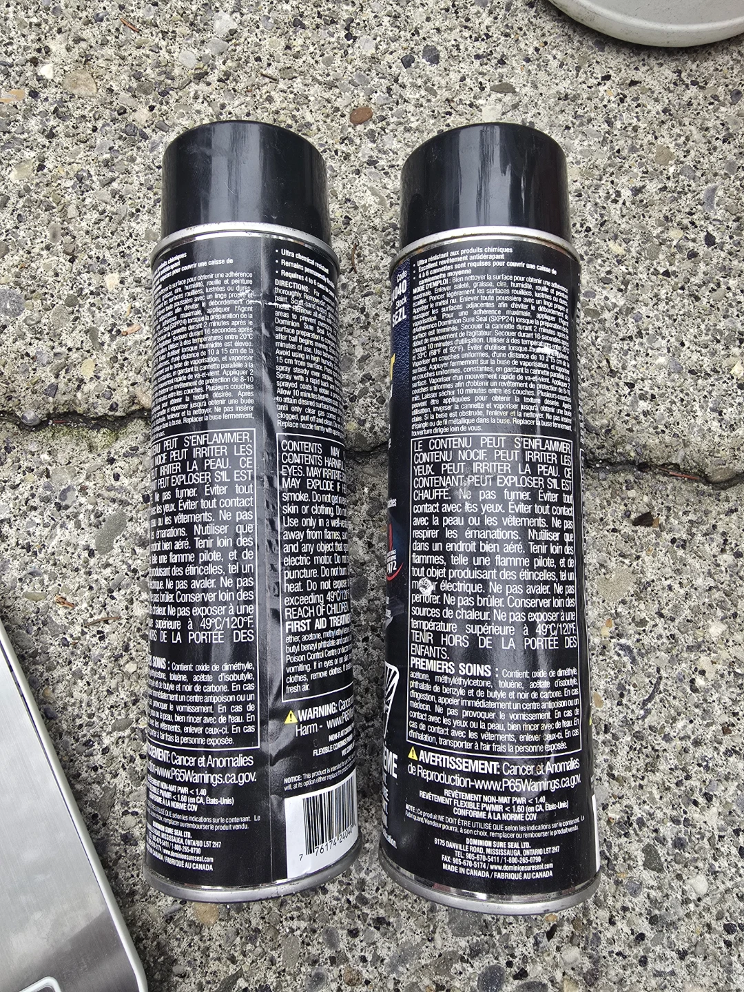 Dominion Sure Seal EZ Liner, Black - 467g Aerosol - photo 2