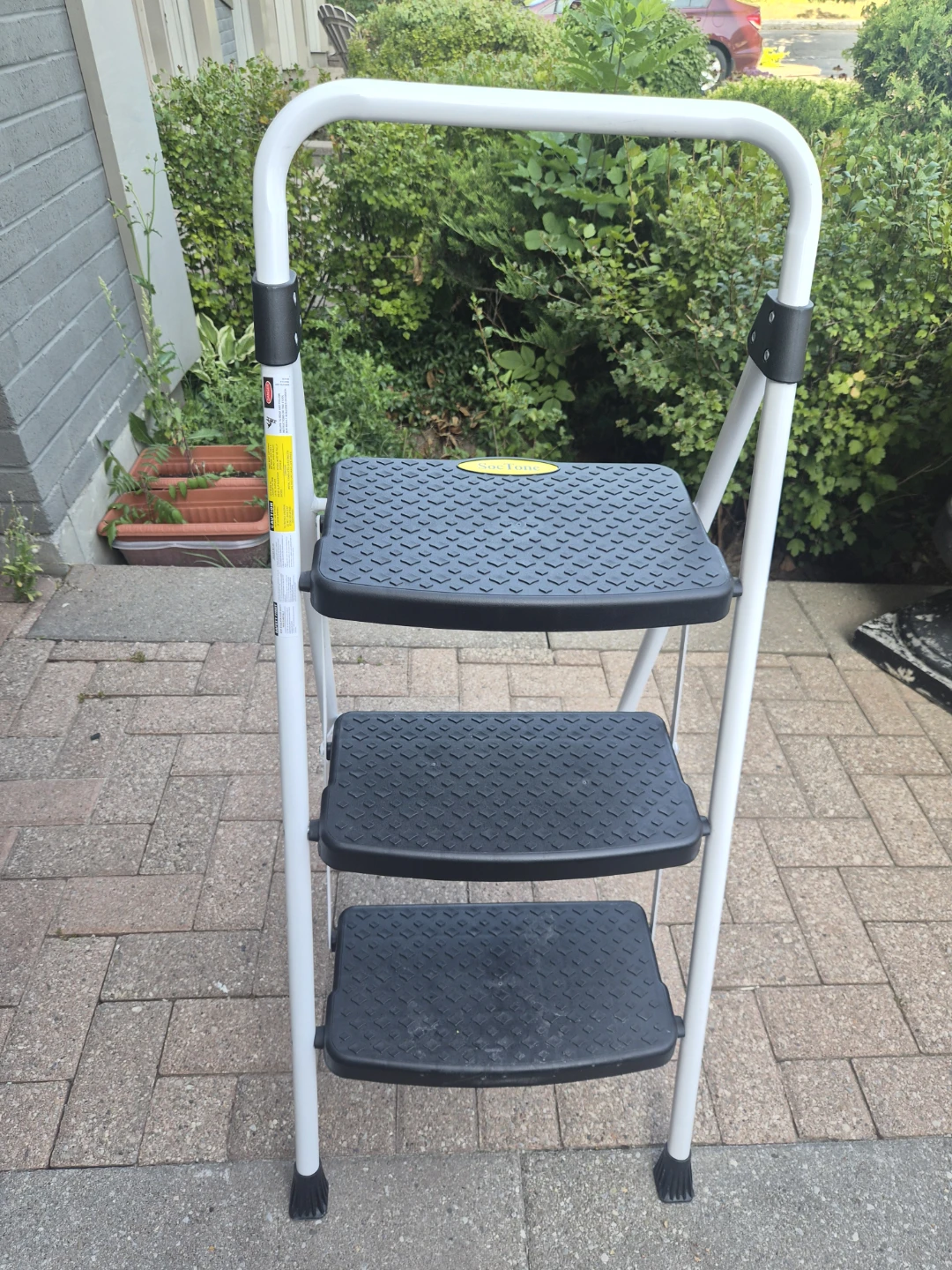 Soctone 3 Step Ladder with Handle - photo 3