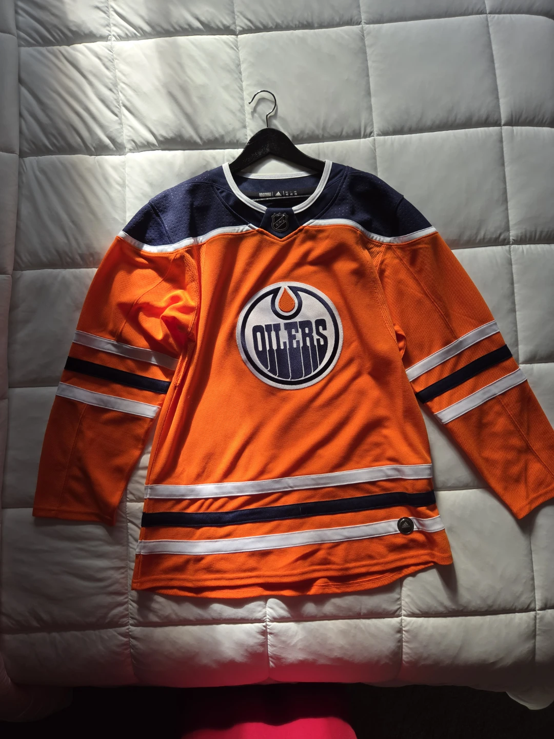 Edmonton Oilers NHL Hockey Jersey Size 46