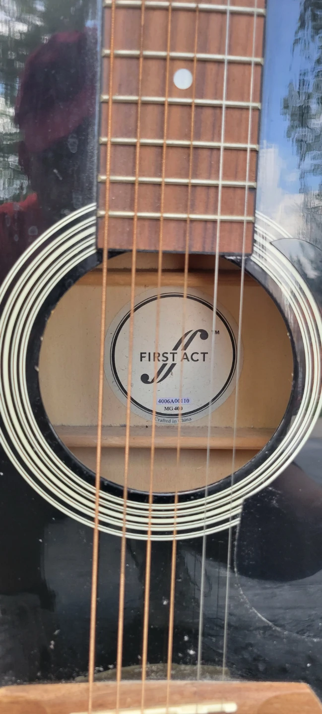 First Act Acoustic Guitar full size - photo 2
