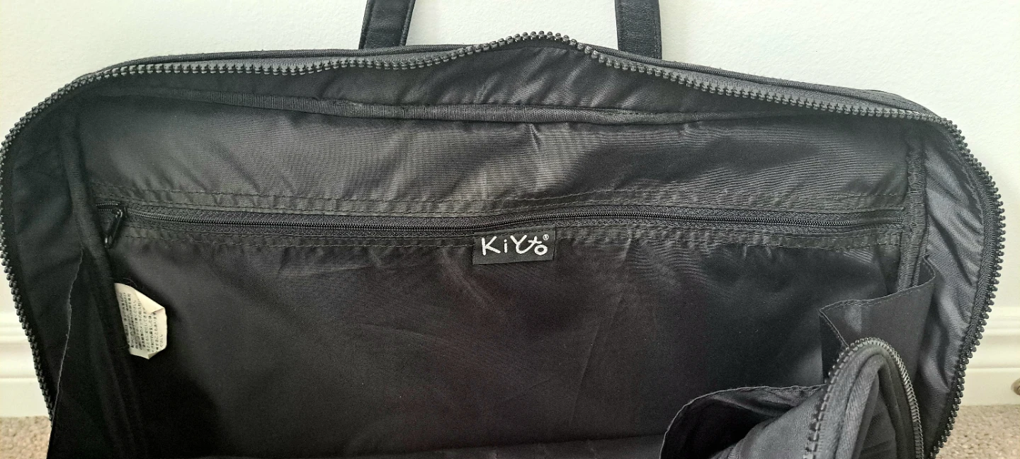 Kityo Black Laptop Bag with dust bag - photo 3