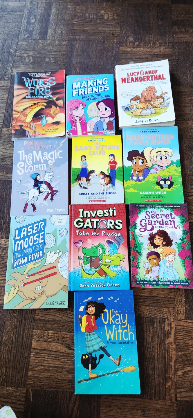 Graphic novel book lot