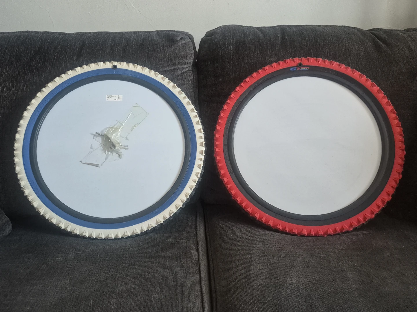 Vintage 90's "VOLDA" Bike Tire Mirrors by IKEA - photo 4