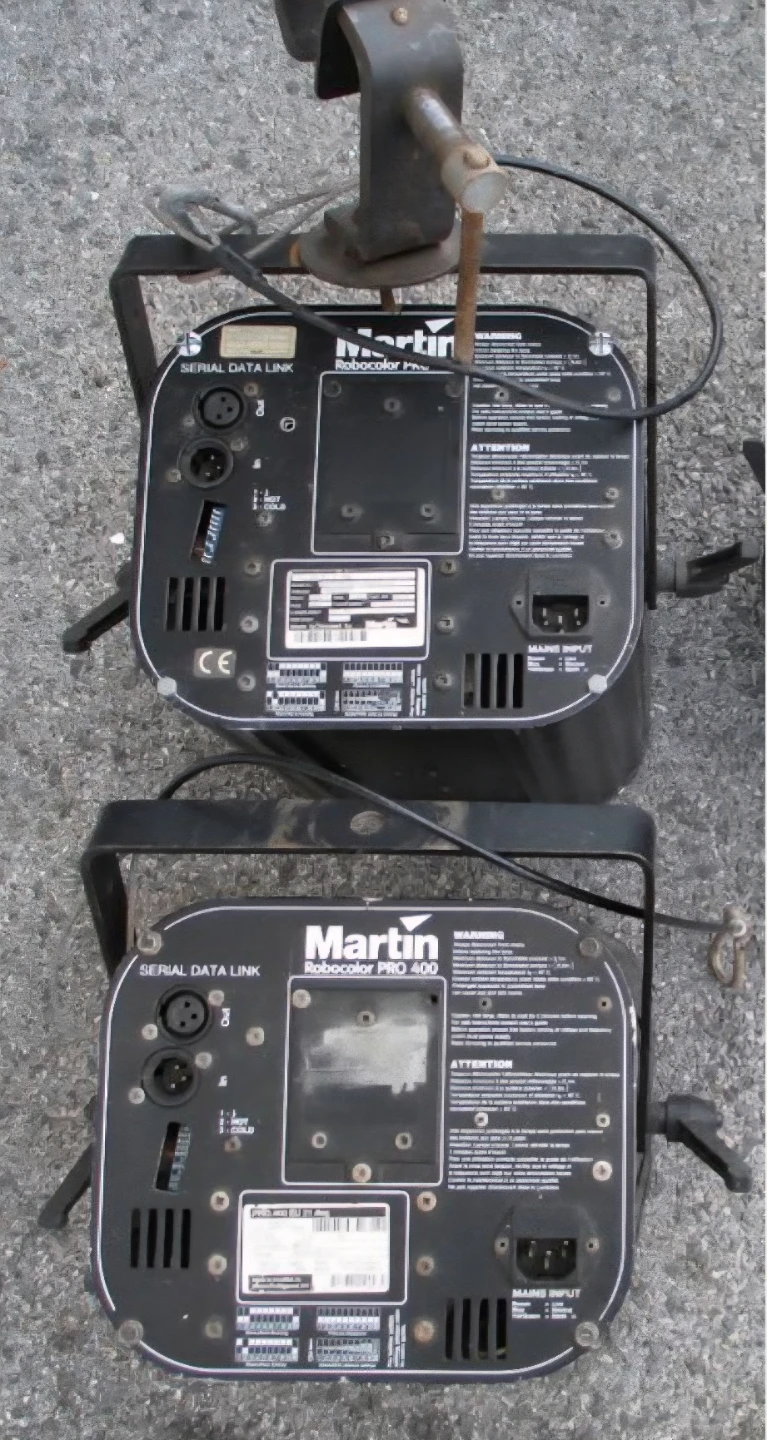 Martin Roboscan 812 lights ×2