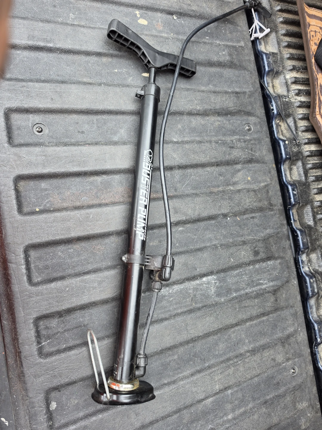 Buster Pump Bicycle Floor Pump with Gauge