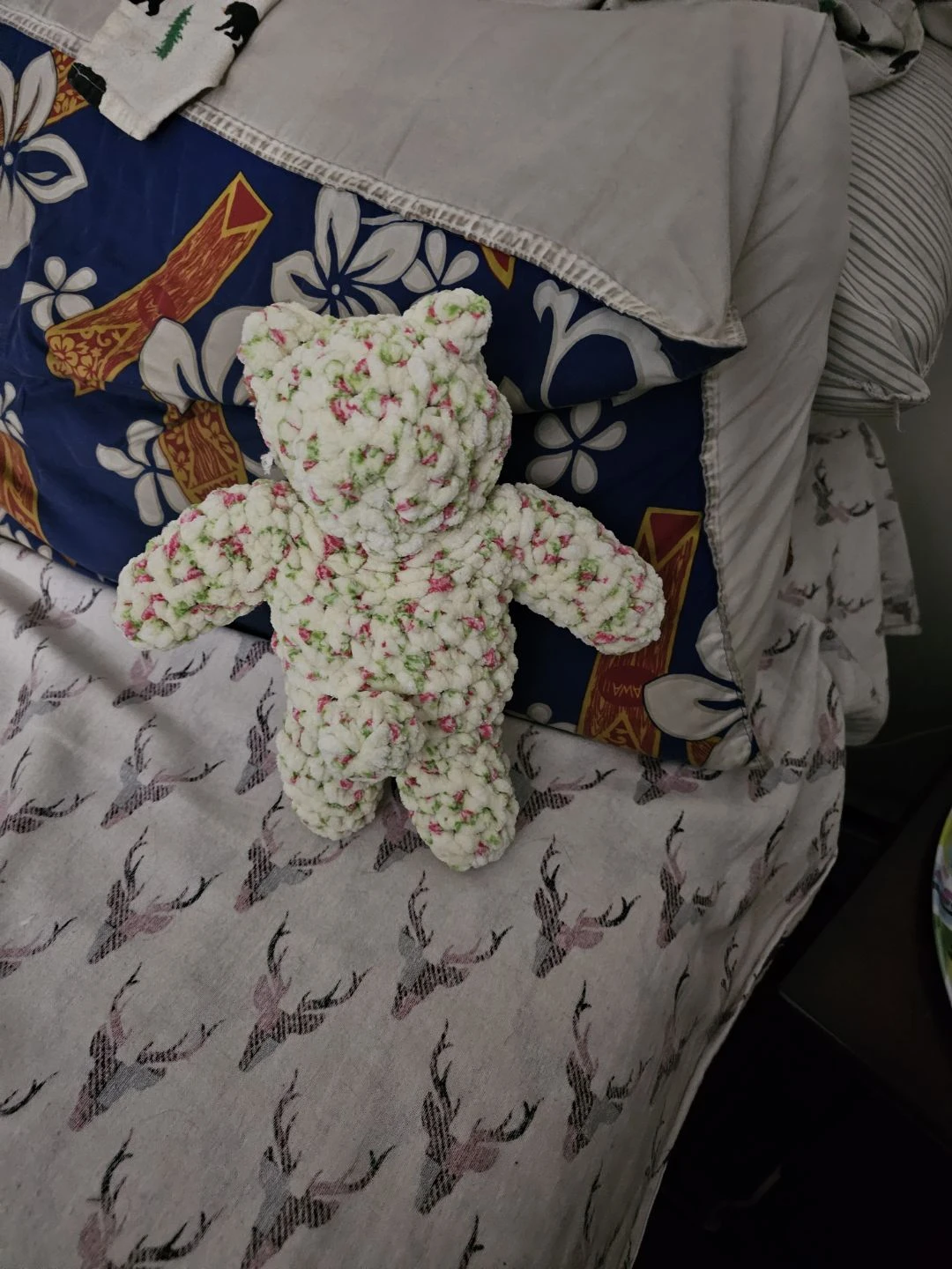 Handmade Crochet Teddy Bear - photo 2