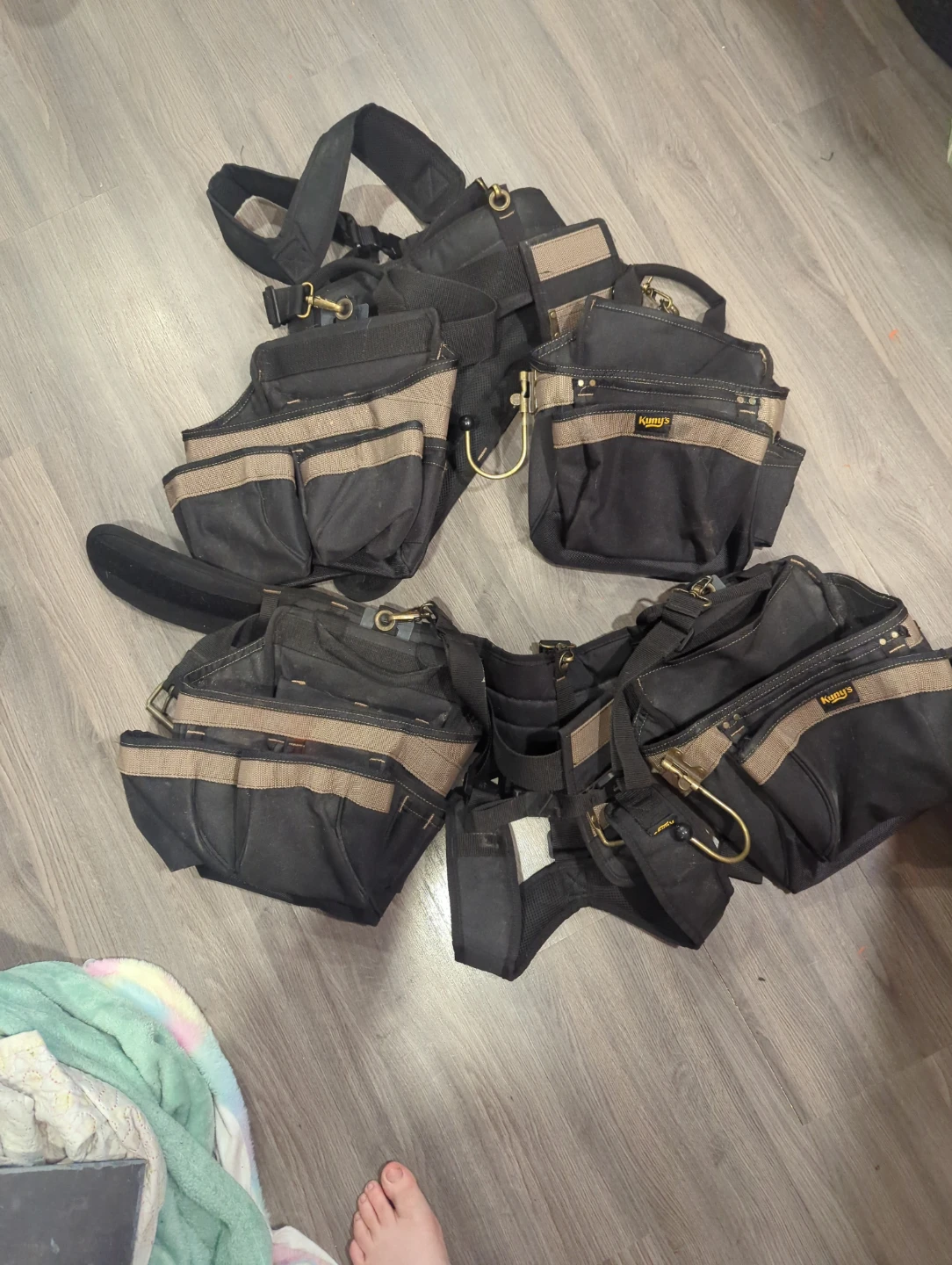 Occidental Leather Tool Belt with Suspenders