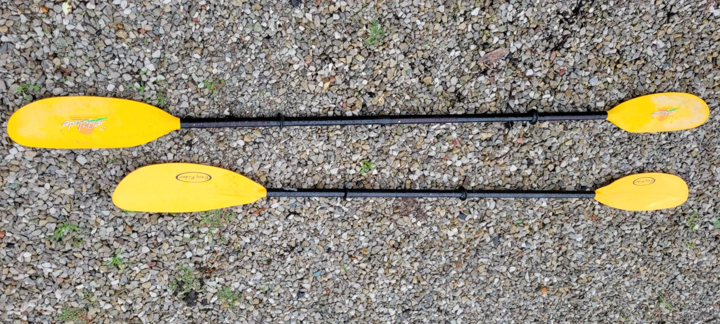 Yellow Kayak Paddles - photo 2