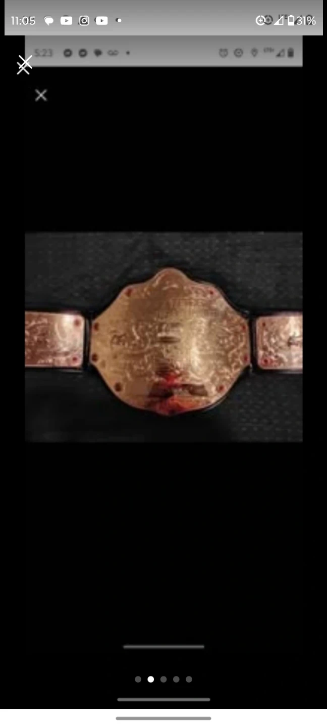 WWE Would Heavyweight championship Championship Belt Replica - photo 5