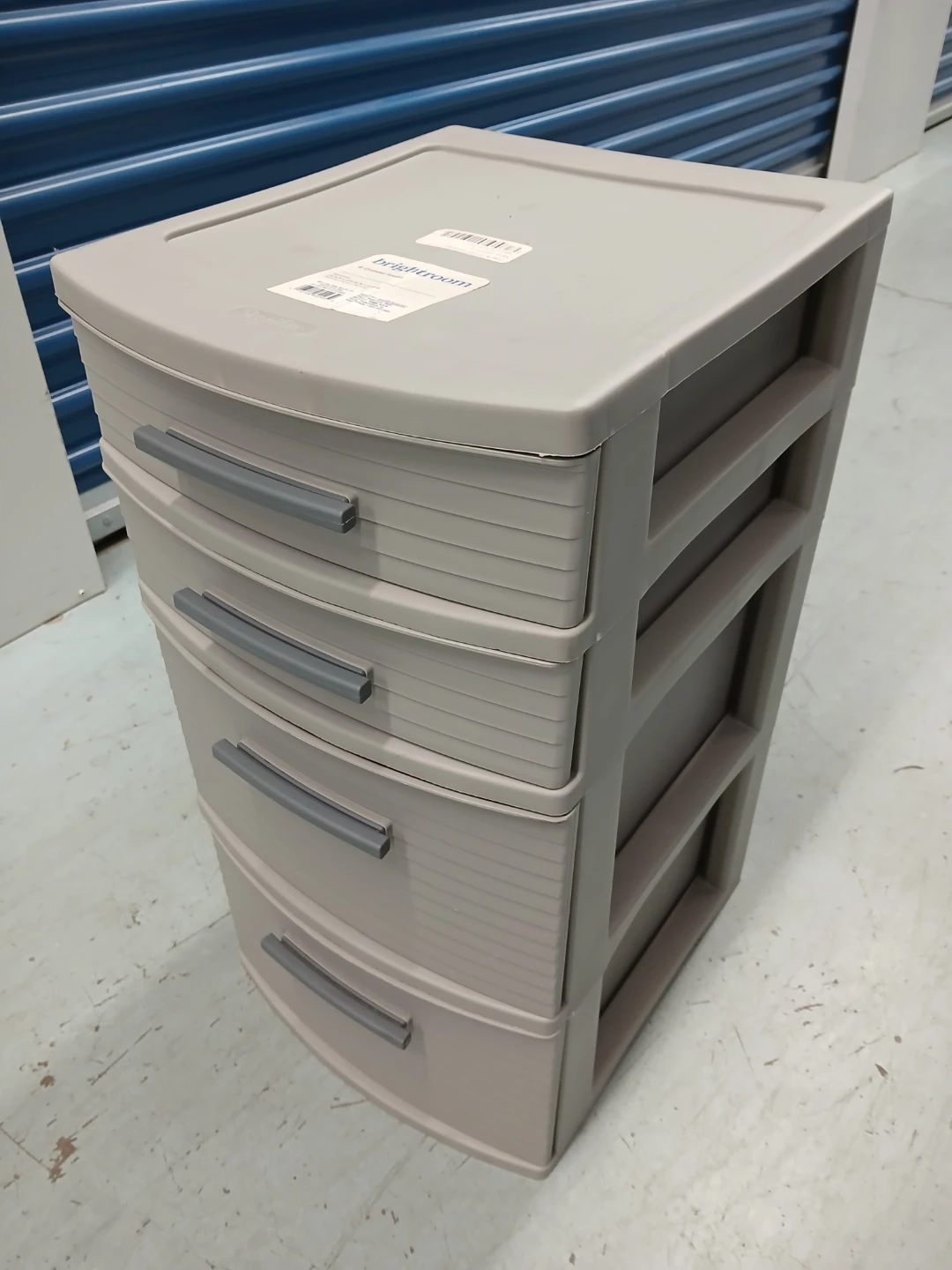 4-Drawer plastic tower organizer