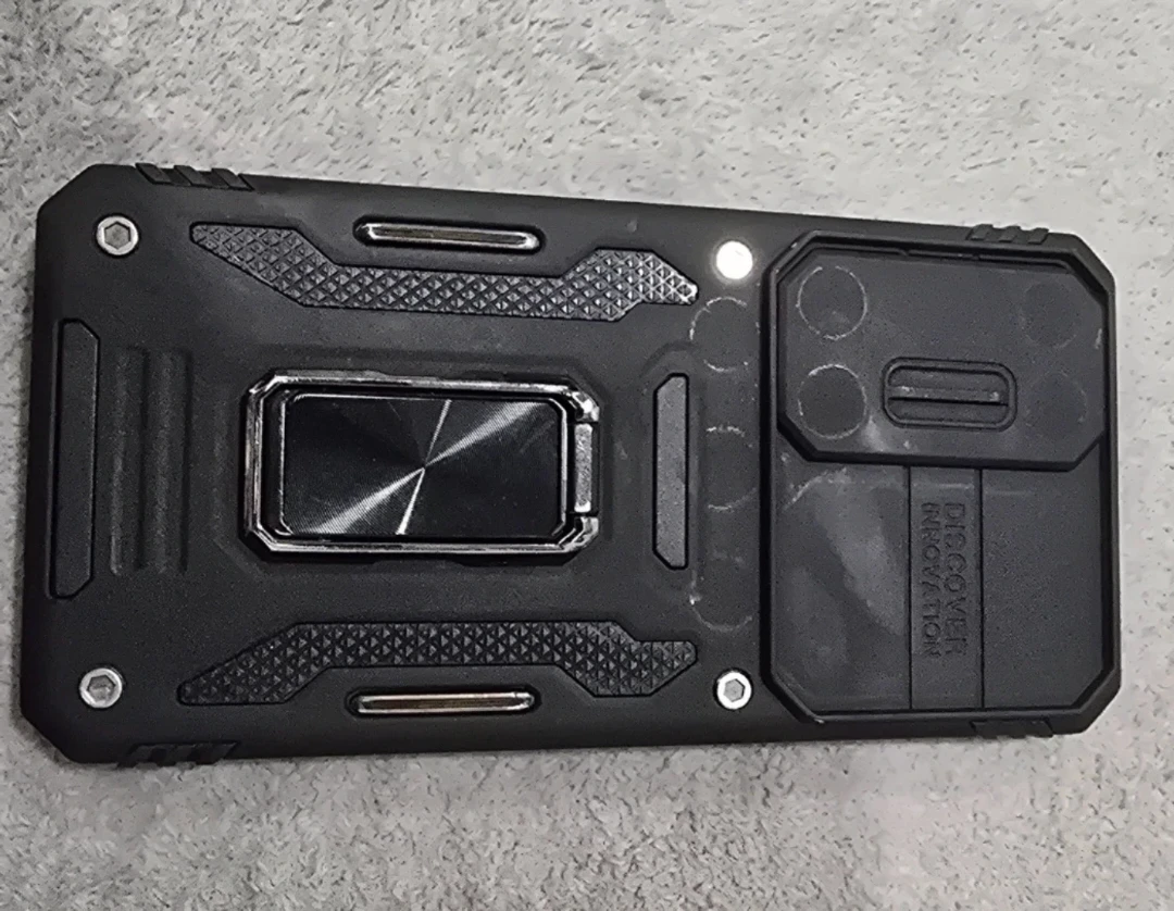Rugged Shockproof Phone Case with Ring Holder
