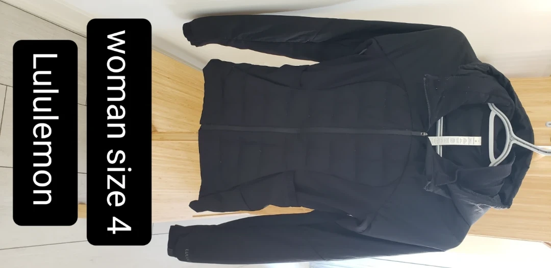 Lululemon Black Jacket - Women's Size 4