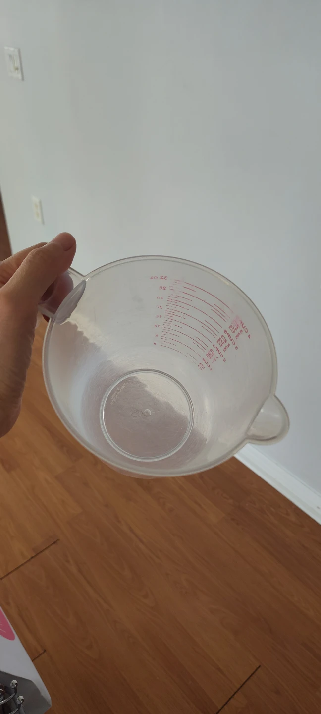 Clear Plastic Measuring Cup - photo 2