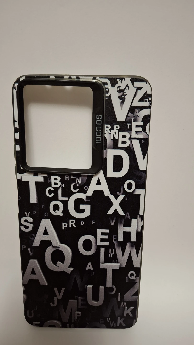 Brand new unused black and white Xiaomi Redmi Note 13 case