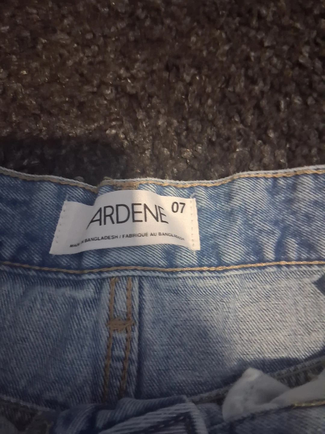 Ardene Embroidered Denim Shorts Size 7 - photo 2