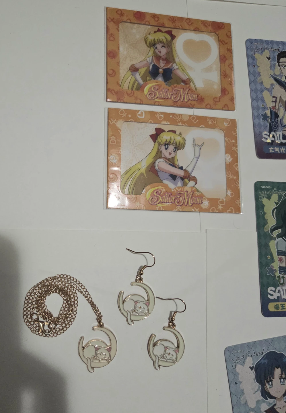 Sailor Moon Cards and Jewelry Set - photo 2