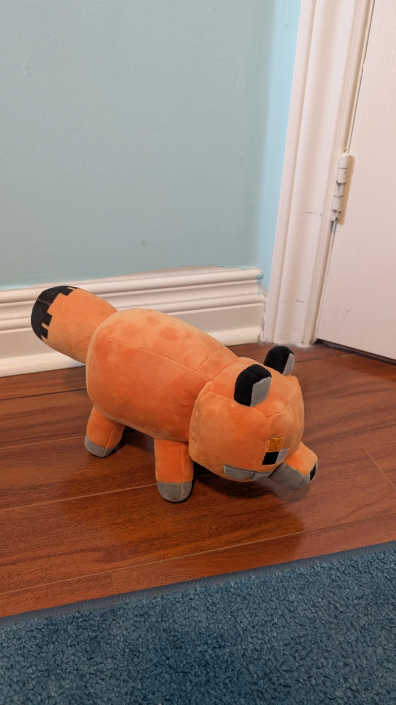 Minecraft Fox Plush Toy