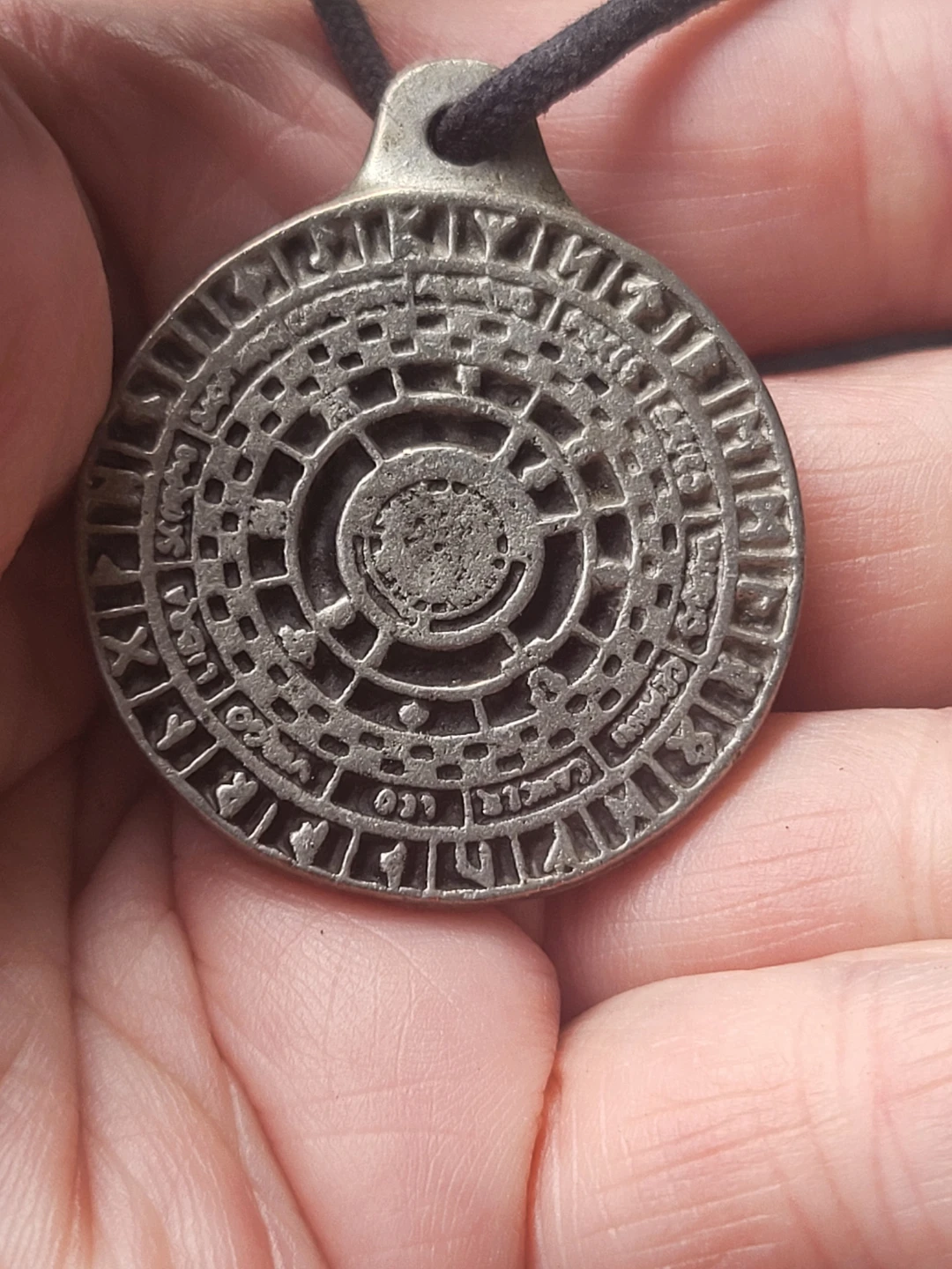 Pendant with Runes and Symbols - photo 4