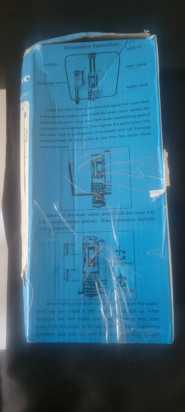 Drain Valve Toilet Flush Mechanism - photo 3