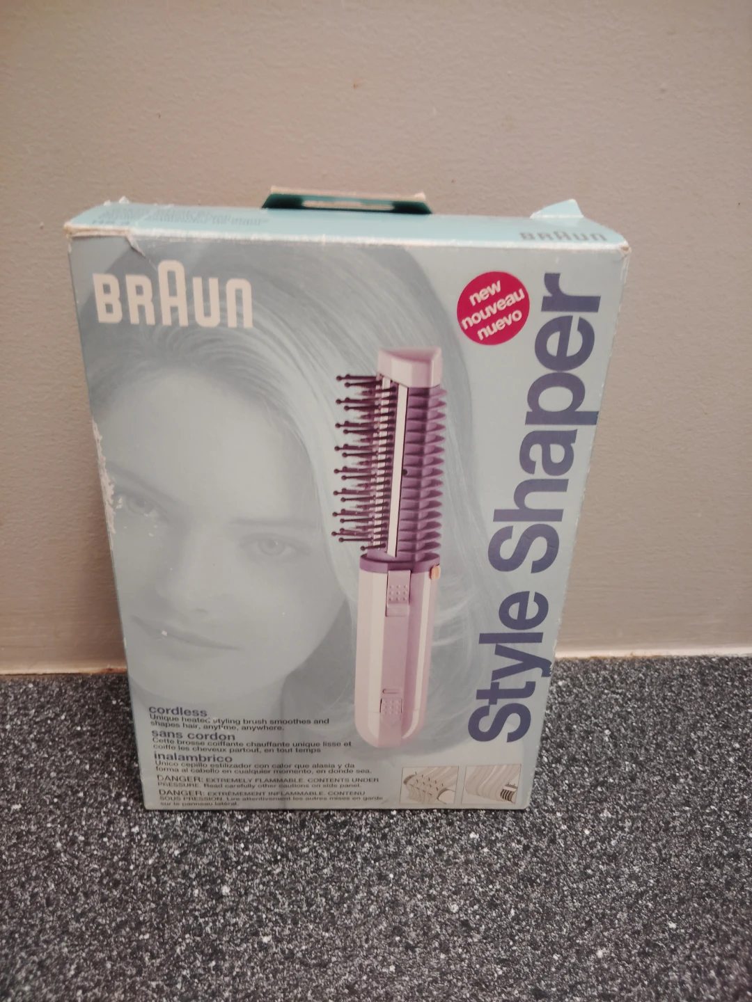 Vintage Braun Style Shaper Heated Brush