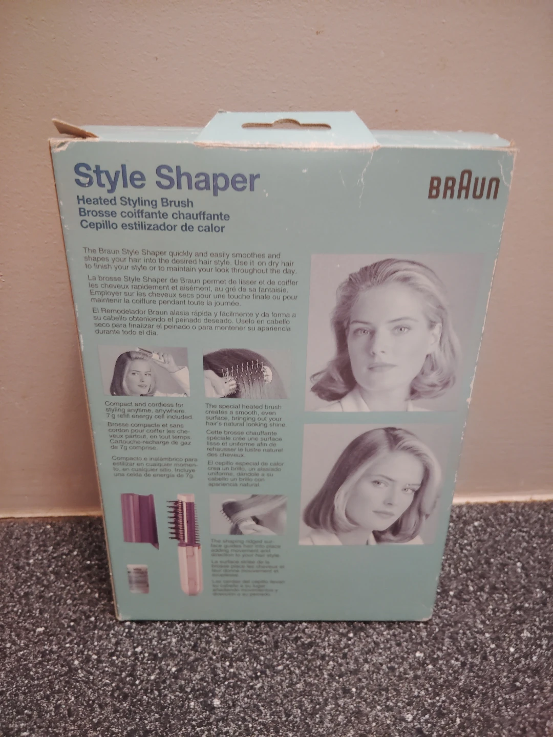 Vintage Braun Style Shaper Heated Brush - photo 2