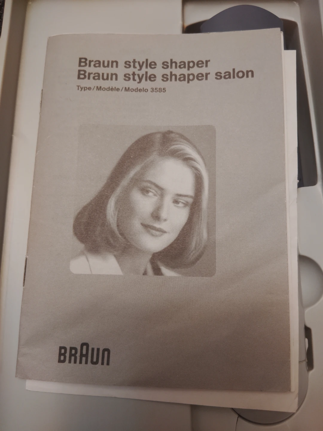 Vintage Braun Style Shaper Heated Brush - photo 4