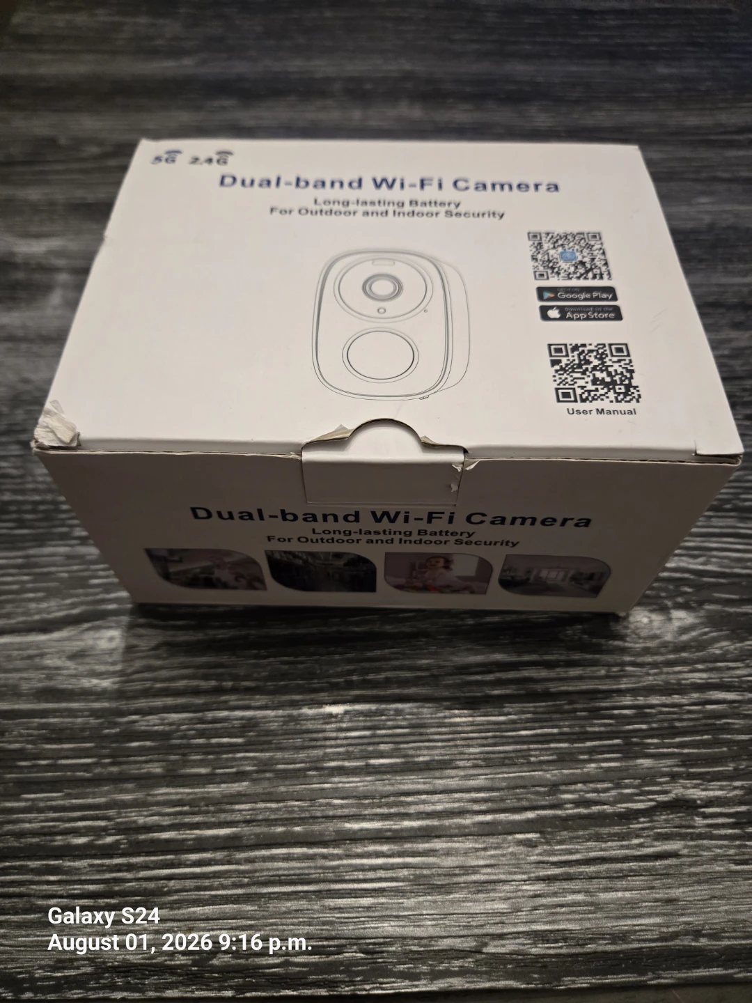 Security WiFi Camera - Battery - Outdoor / Indoor