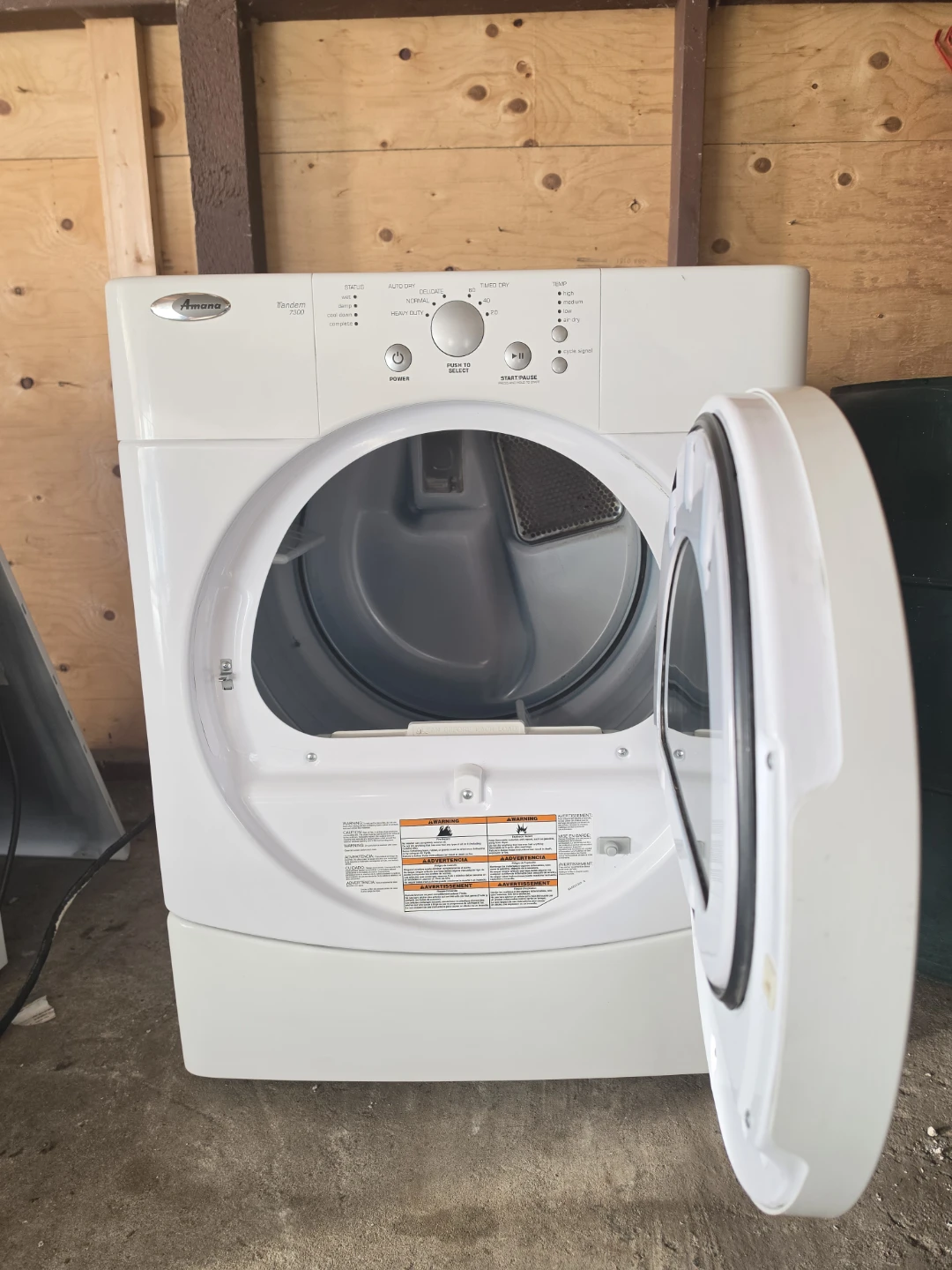 Delivery Available - Amana  Dryer (Washer & Dryer Set Available)