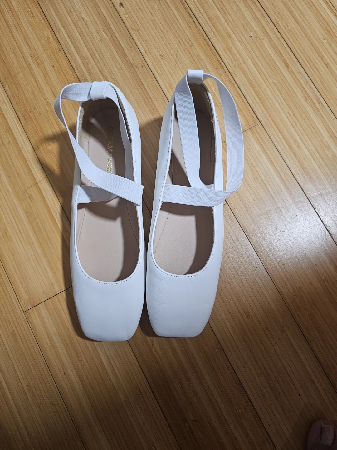 Dream Pairs White Ballet Flats Size 11