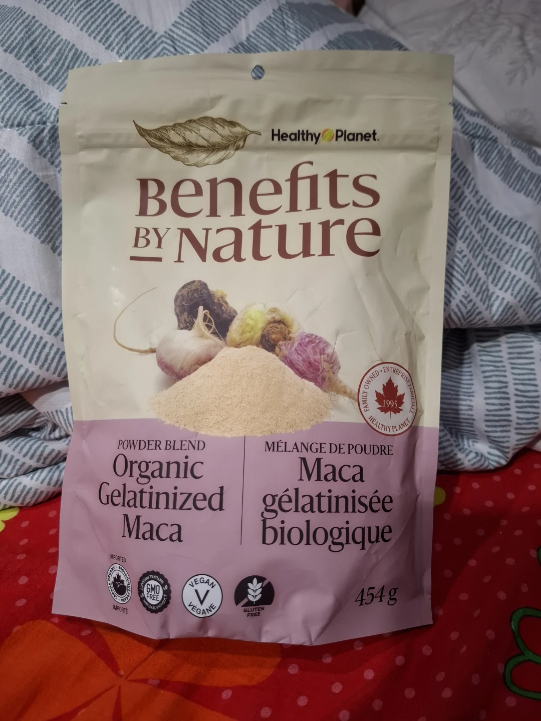 Benefits by Nature Organic Gelatinized Maca Powder, 454g