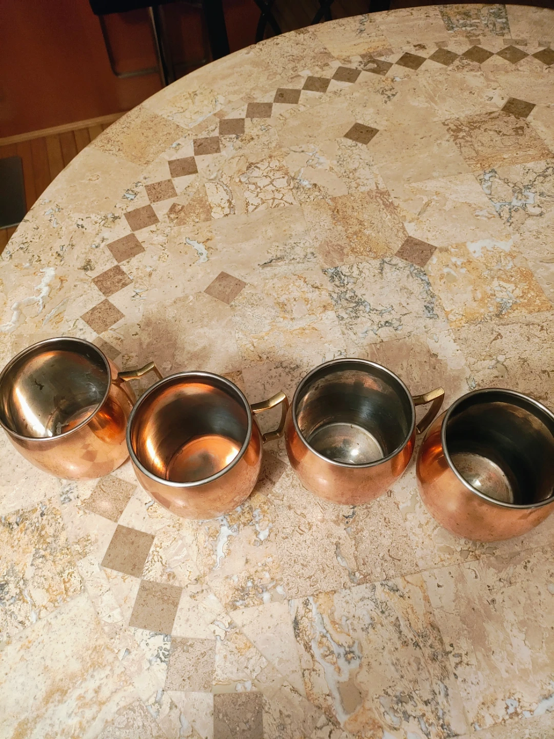Set of 4 Copper Moscow Mule Mugs - photo 3