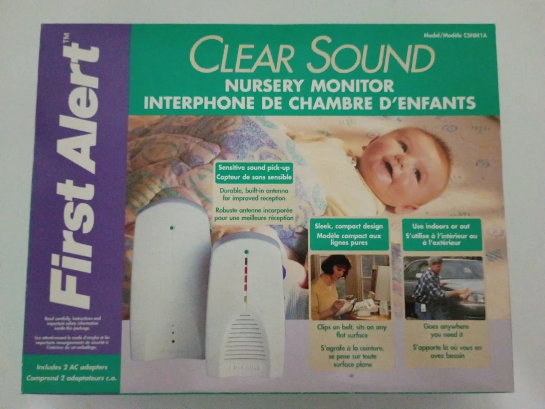 First Alert Clear Sound Nursery Monitor