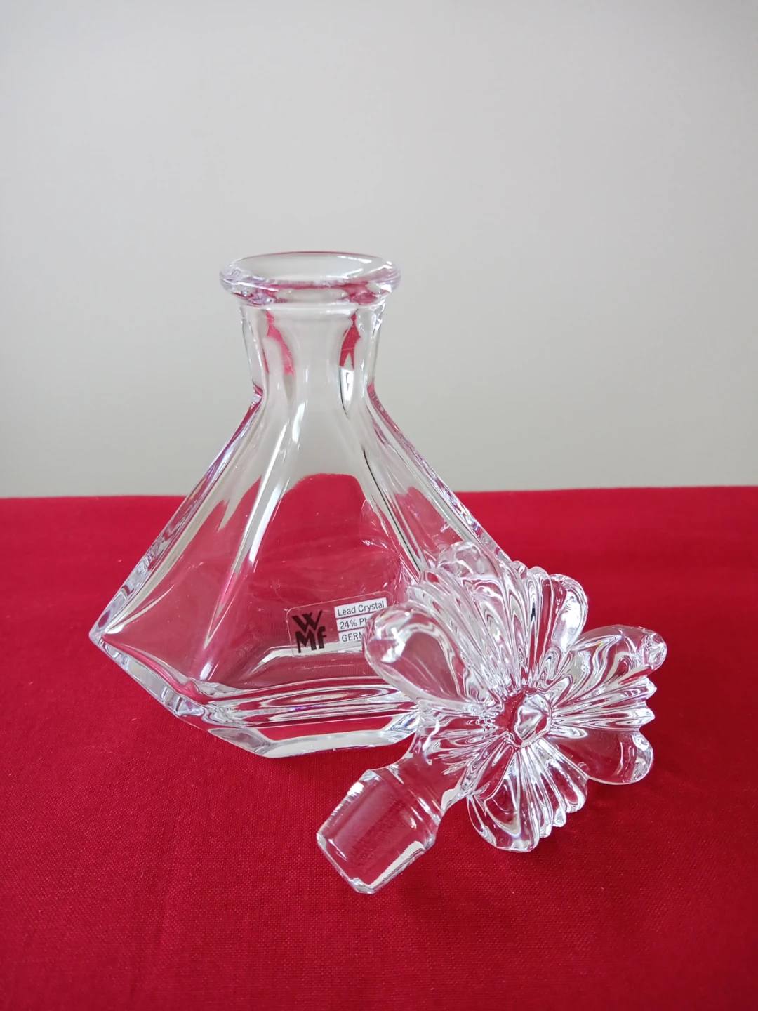 Glass Perfume Bottles with Decorative Stopper - photo 4