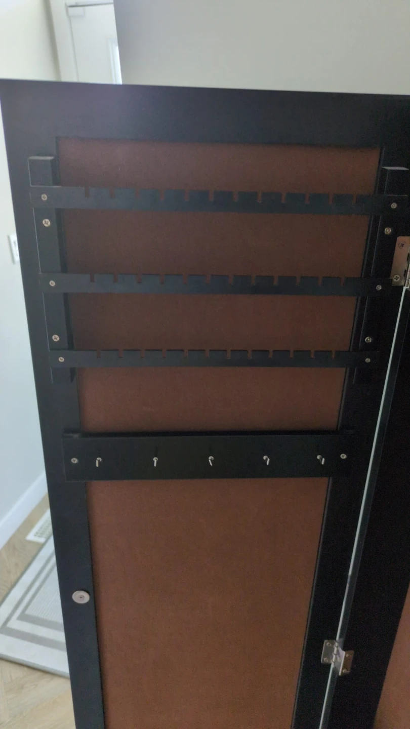 Standing Jewellery Armoire with Mirror - photo 2