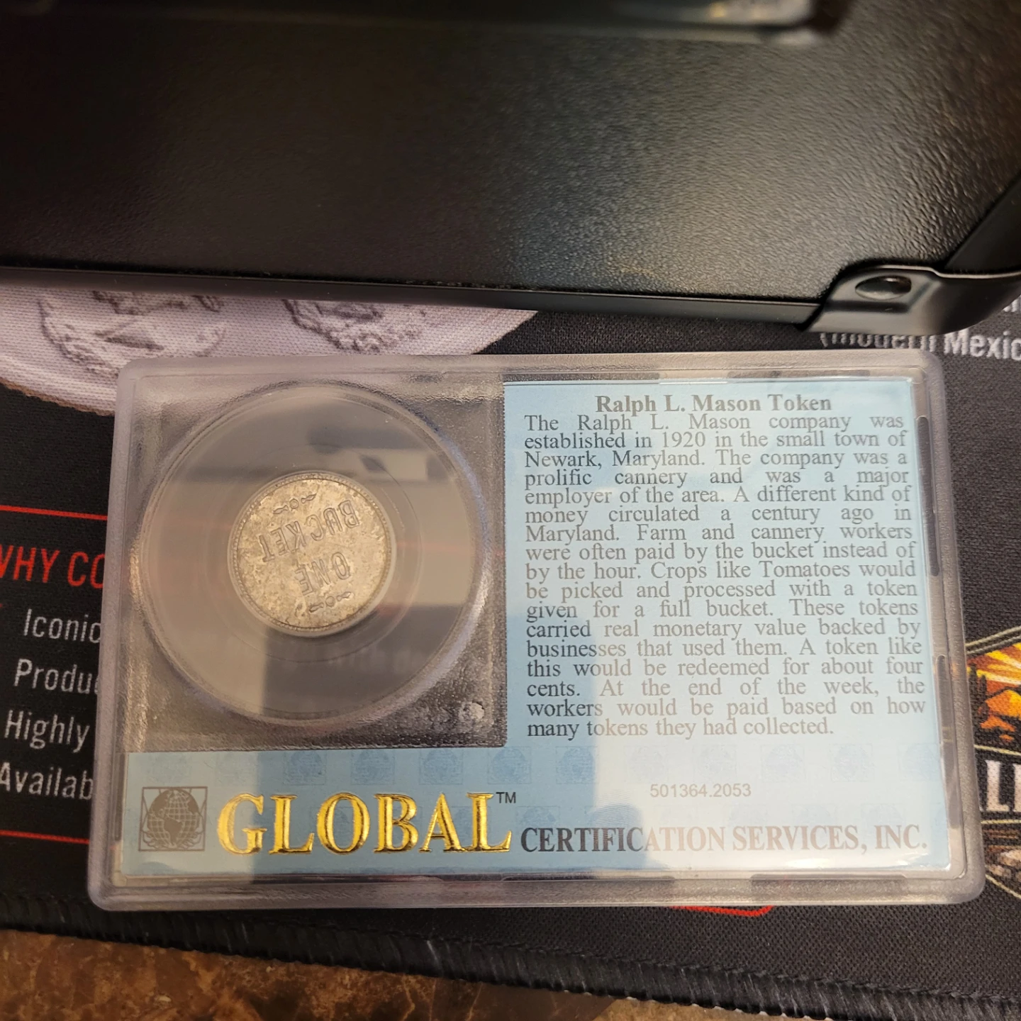 Ralph L. Mason One Bucket Token - photo 4