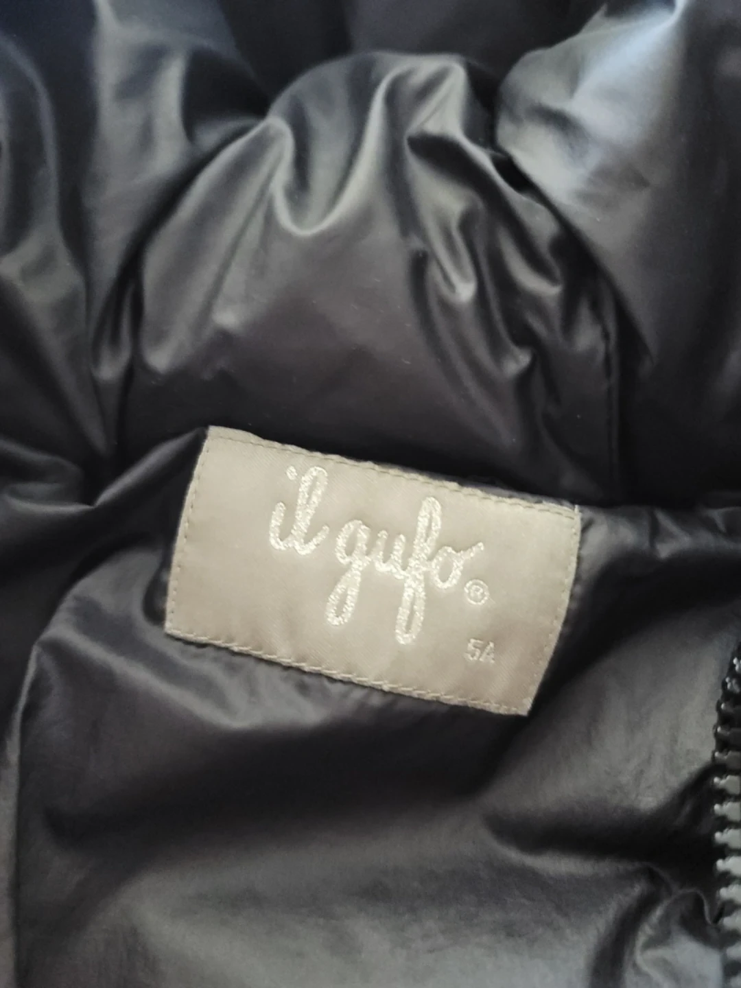 Il Gufo Black Puffer Jacket - Size 5A - photo 2
