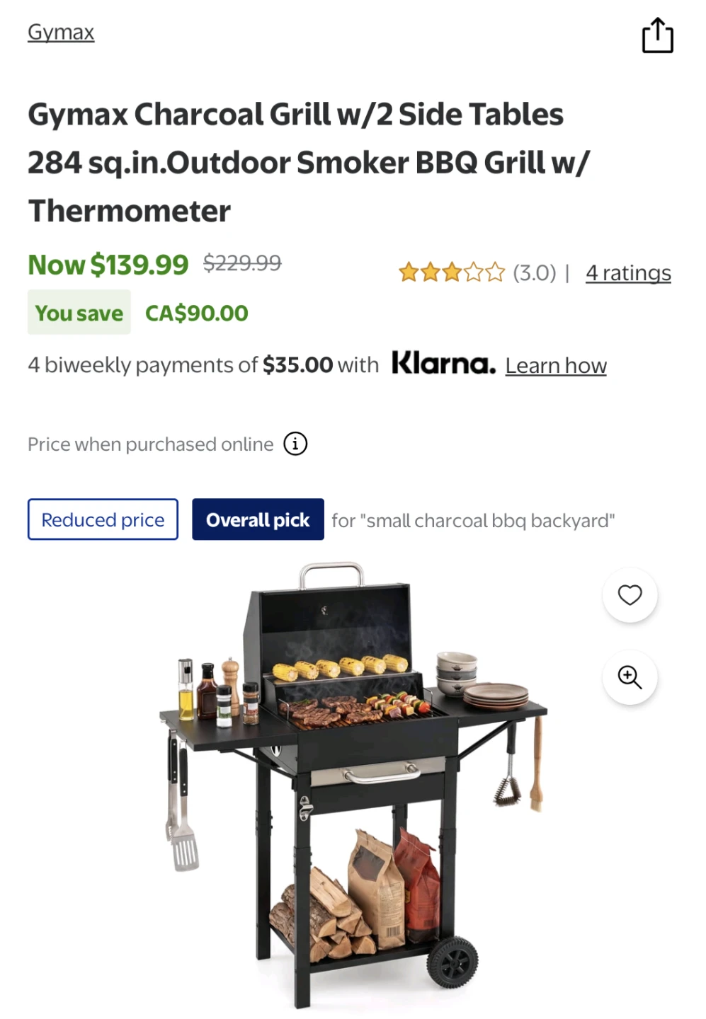 Expert Grill 2-Burner Gas Grill - photo 2