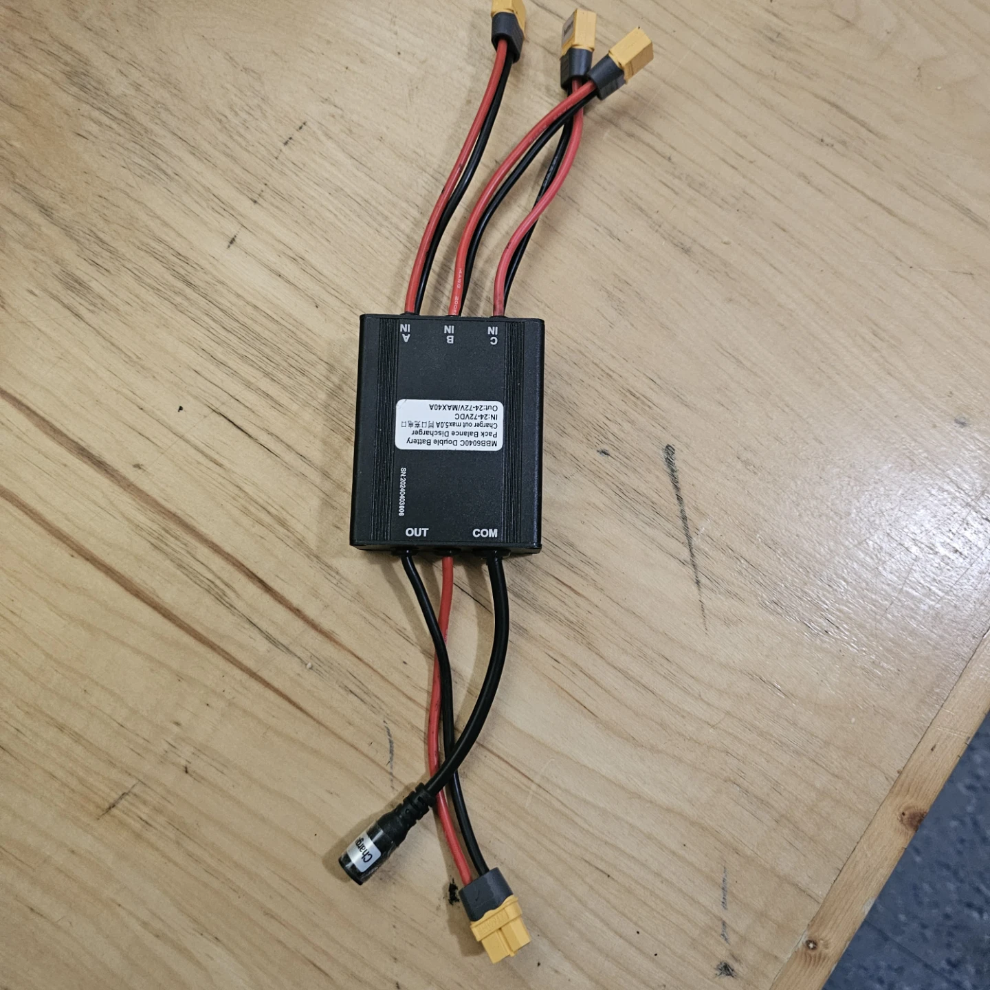 MBB6040C triple Battery Pack Balance Discharger