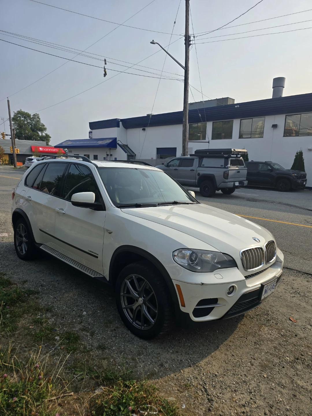 White BMW X5 2012 DIESEL