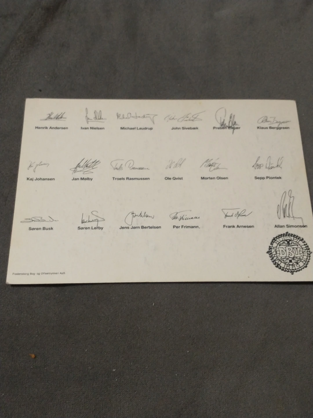 1986 Denmark National Football Team Mexico World Cup - photo 3