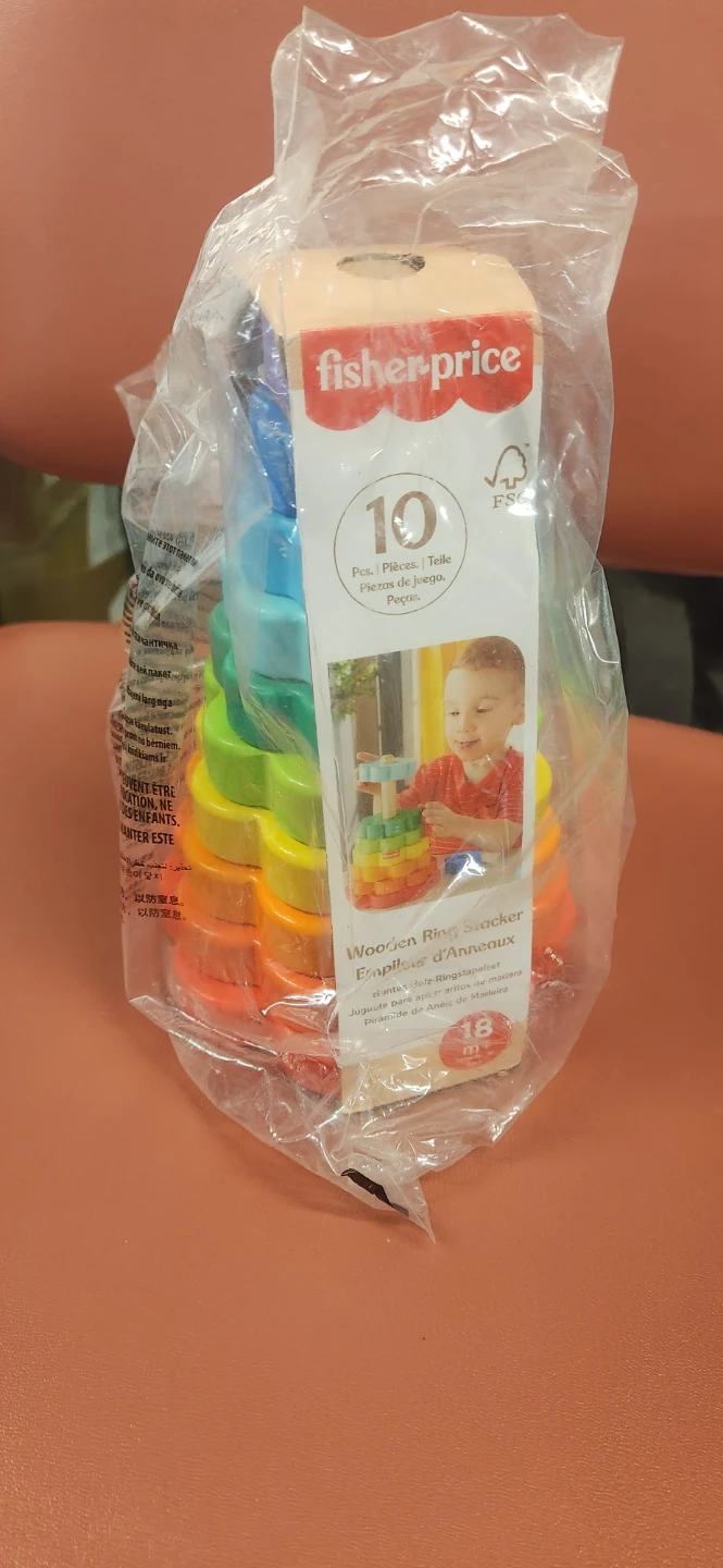 Fisher-Price Wooden Ring Stacker