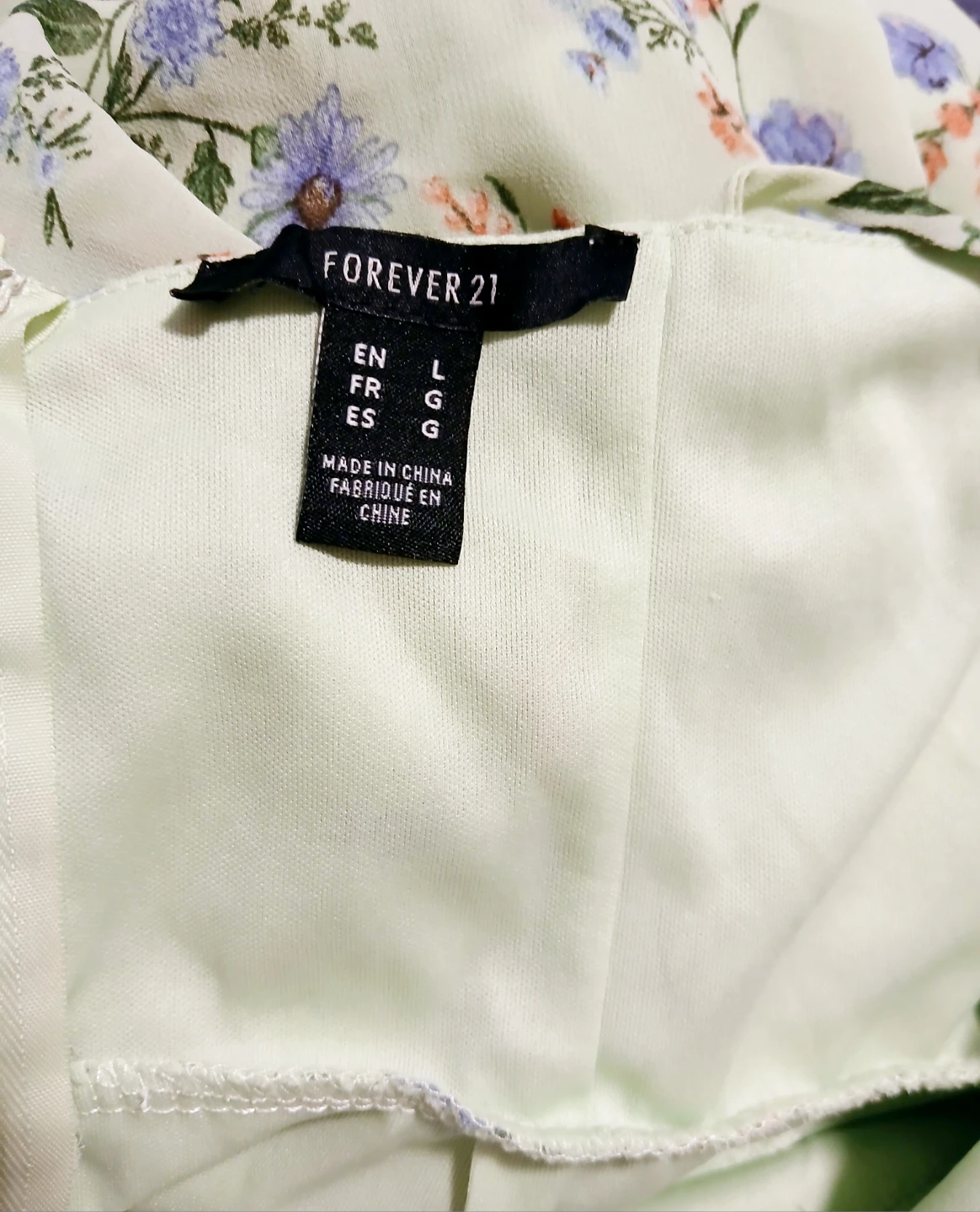 Women Large Forever 21 Floral Top - photo 2
