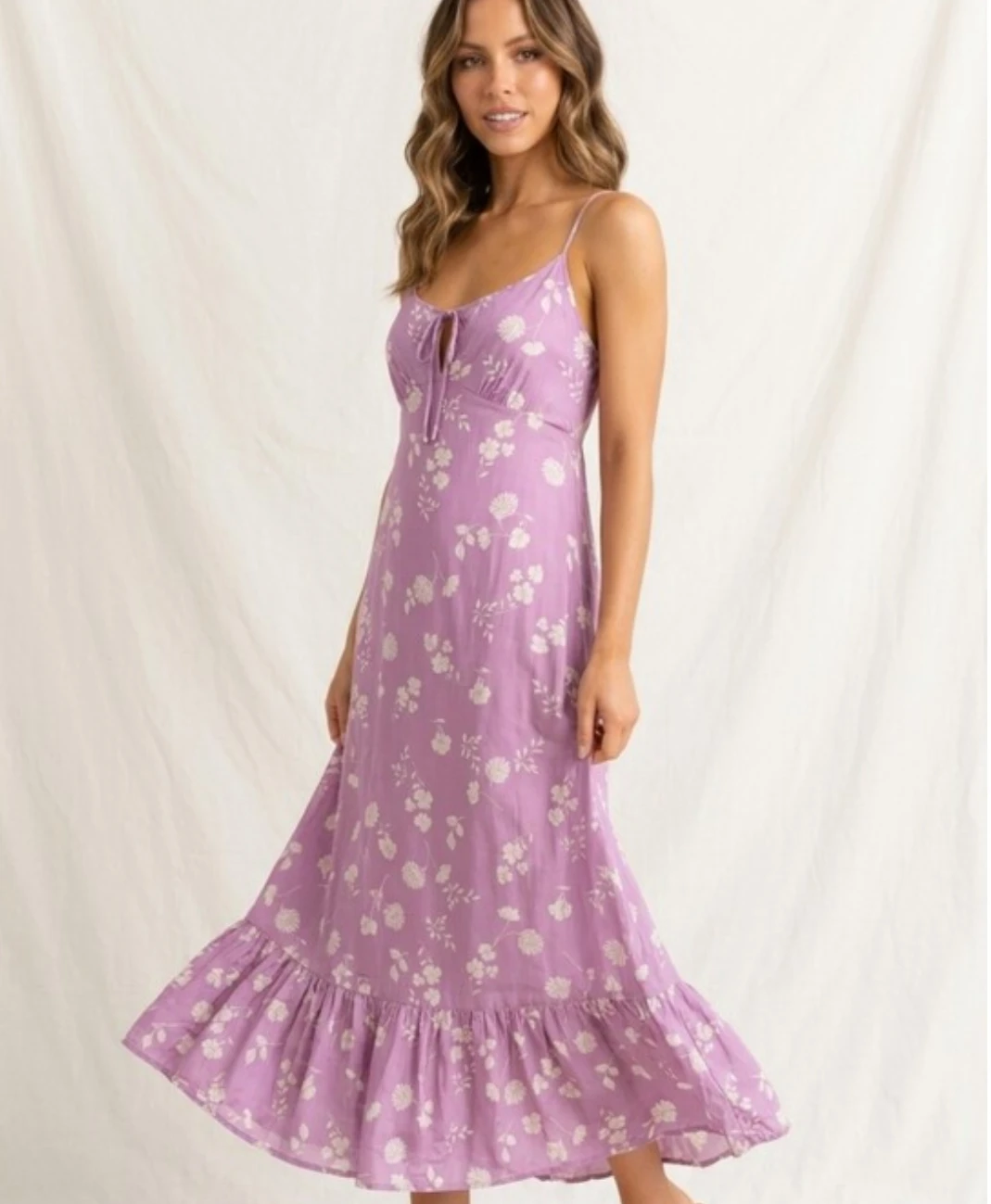 Saltwater Luxe satin summer dress
