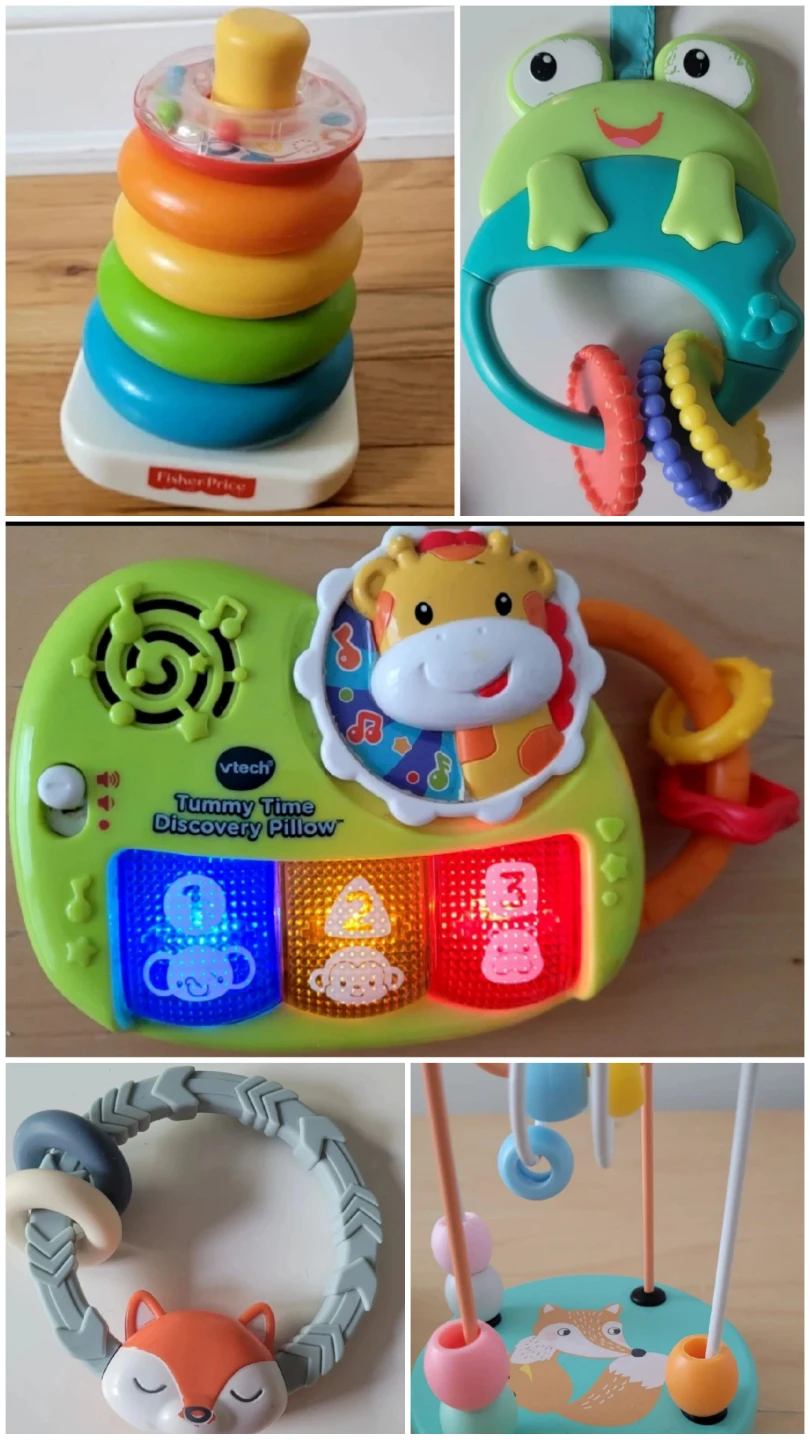Colorful toys for baby