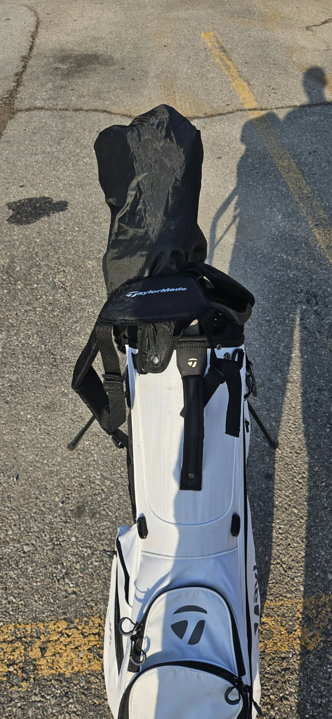 golf caddy bag_tailormade white - photo 2