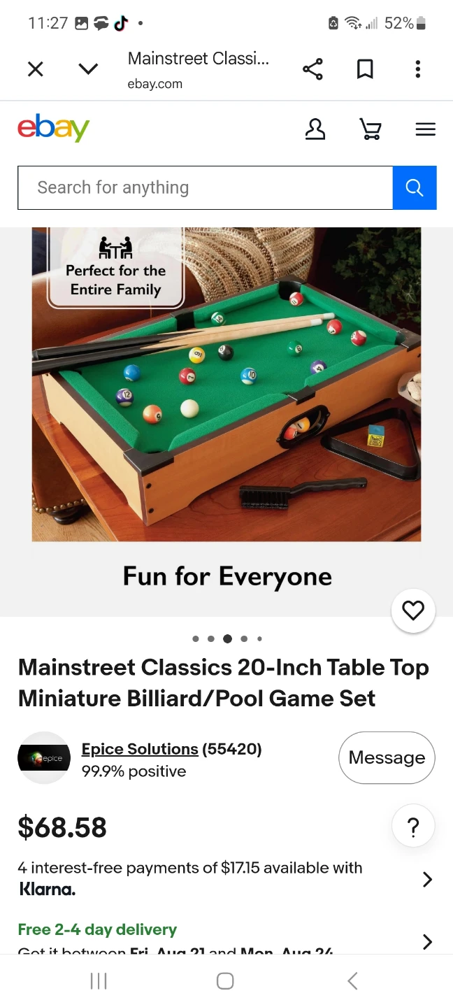 Mainstreet Classics 20-Inch Table Top Game Set - photo 3