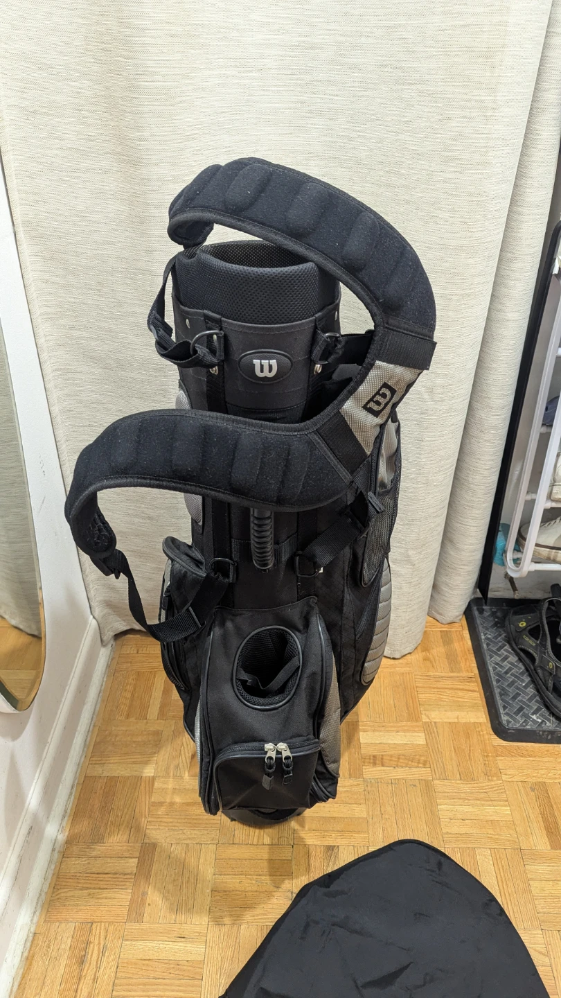 Wilson Golf Stand Bag Lightweight Ergonomic Carry System Pocket - photo 4