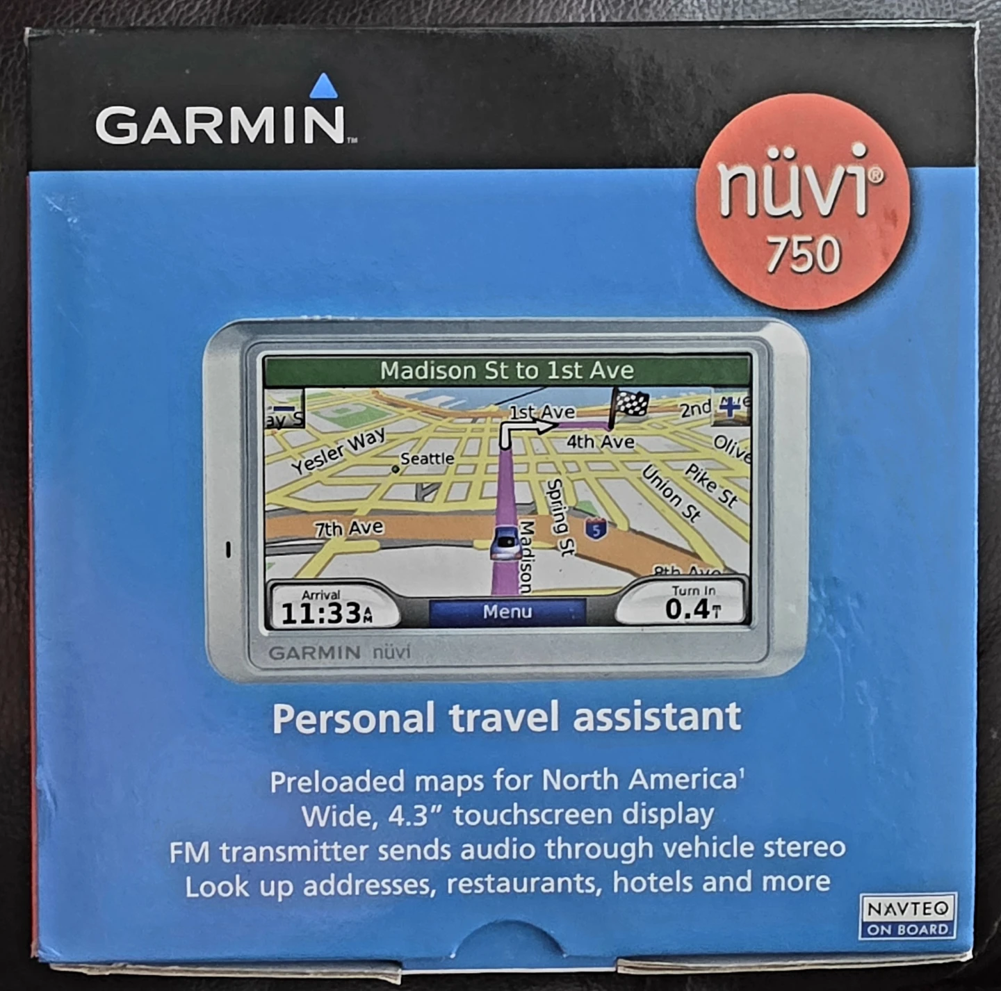 Garmin nüvi 750 Personal Travel Assistant GPS
