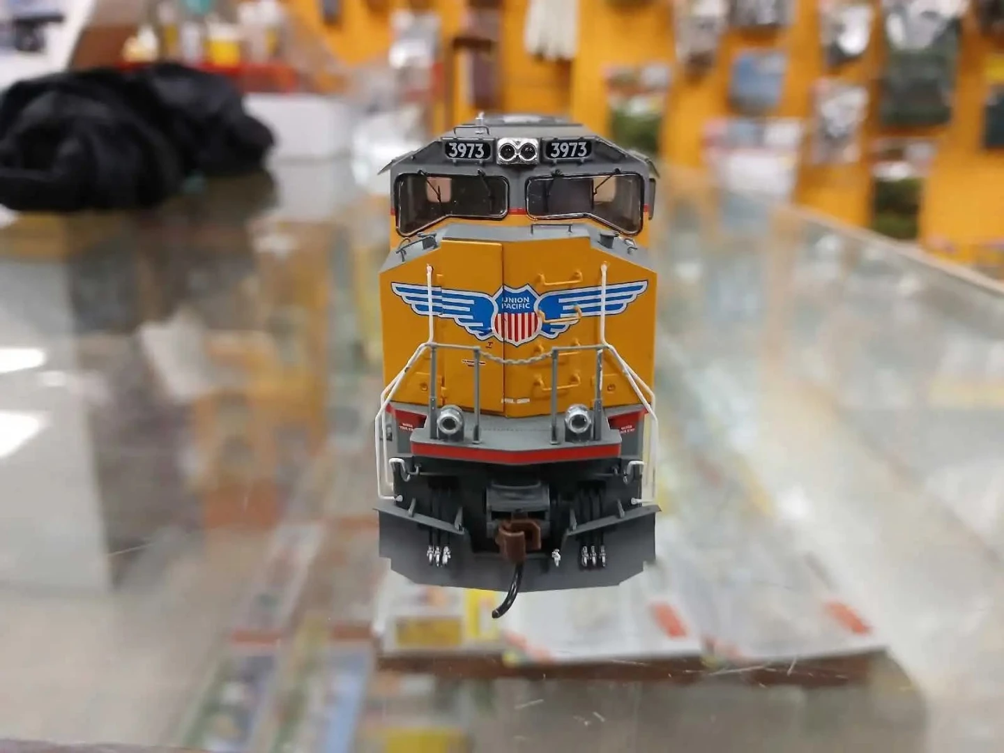 Union Pacific 3973 Model Train Locomotive