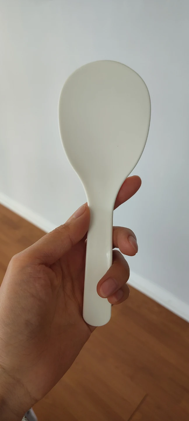 White Rice Spoon